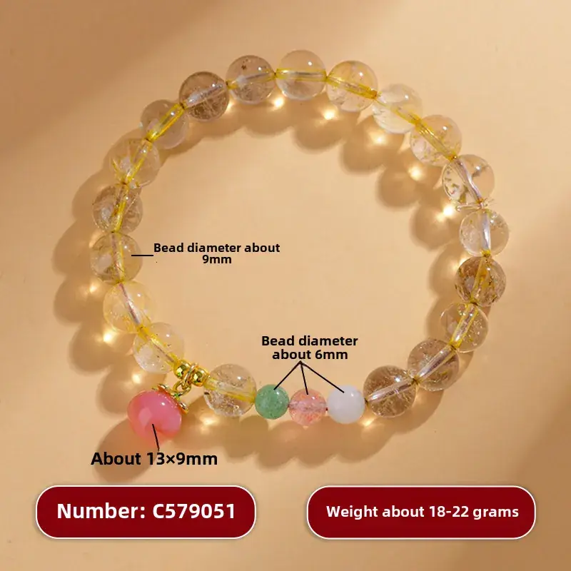 Golden Jade Multi-Circle Buddha Bead Bracelet - Image 33