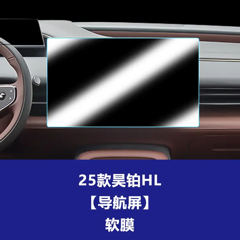 Suitable for Aion Smax V Y Lx Splus Haobo Gt Hl S600 Central Control Navigation Tempered Film Wholesale