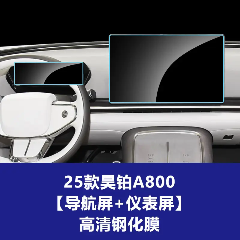 Suitable for Aion Smax V Y Lx Splus Haobo Gt Hl S600 Central Control Navigation Tempered Film Wholesale