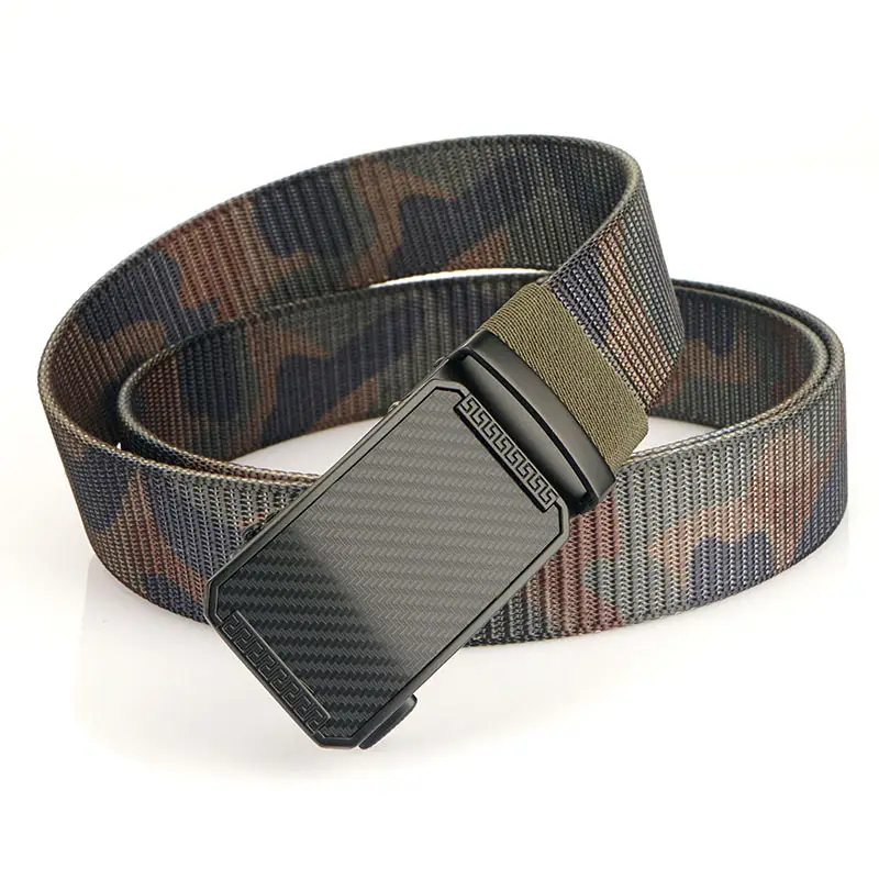 2023 New Nylon Belt 3.5 Thick Automatic Buckle - Image 9