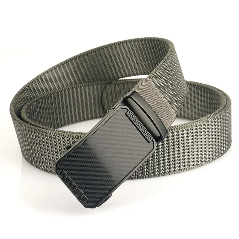 2023 New Nylon Belt 3.5 Thick Automatic Buckle - Image 5