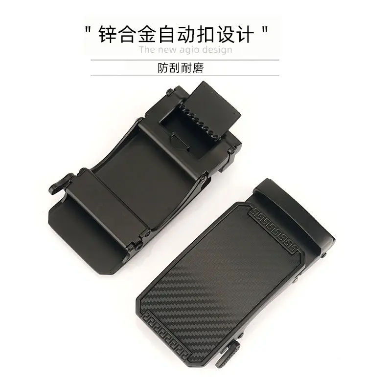 2023 New Nylon Belt 3.5 Thick Automatic Buckle β feature 12