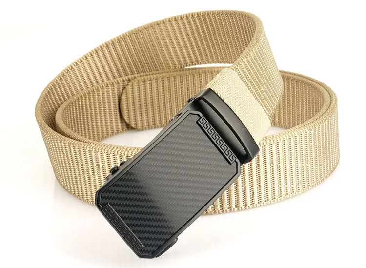 2023 New Nylon Belt 3.5 Thick Automatic Buckle β feature 20