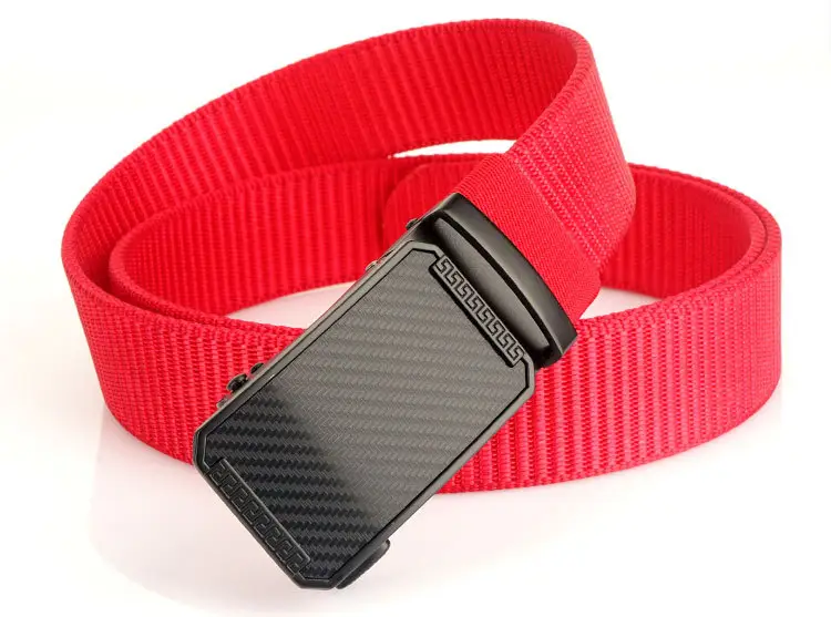 2023 New Nylon Belt 3.5 Thick Automatic Buckle β feature 24