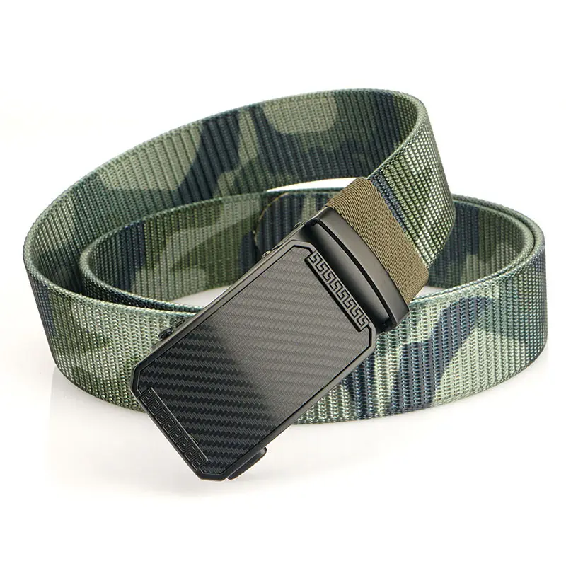 2023 New Nylon Belt 3.5 Thick Automatic Buckle - Image 10