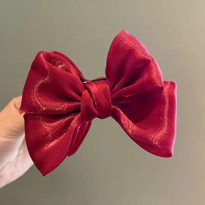 Elegant Black Bow Ball Hairpin for Women - Image 3
