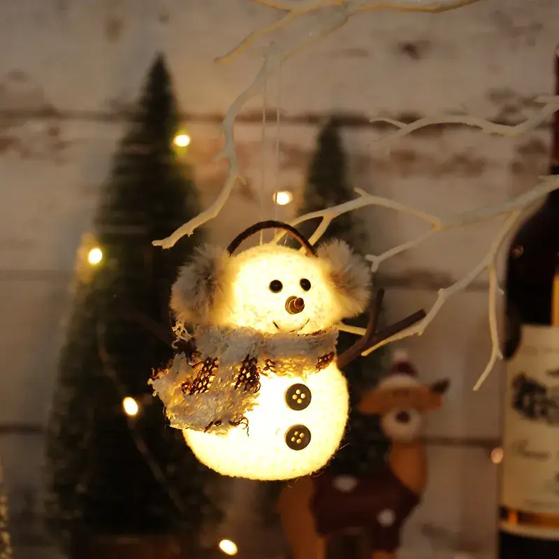 Glowing Snowman Doll for Kids Christmas Gift 30g - Image 4