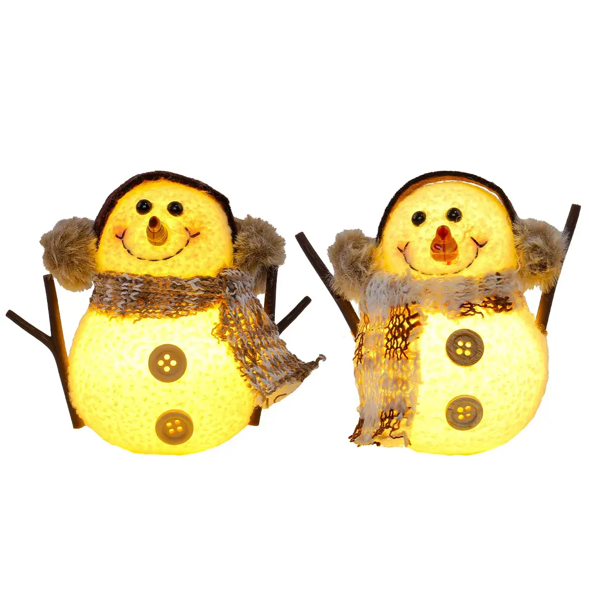 Glowing Snowman Doll for Kids Christmas Gift 30g - Image 7