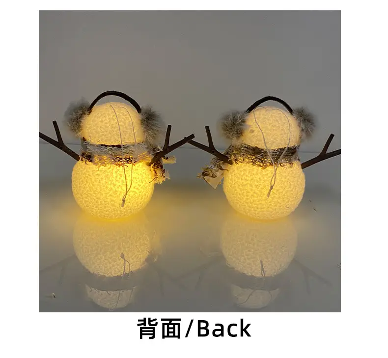 Glowing Snowman Doll for Kids Christmas Gift 30g — feature 11