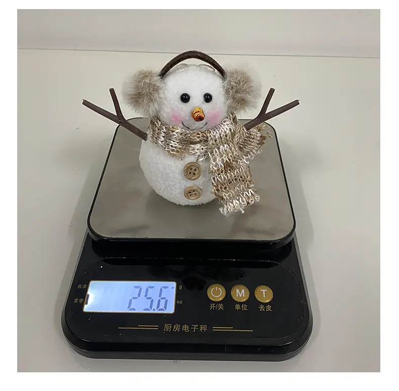 Glowing Snowman Doll for Kids Christmas Gift 30g — feature 15