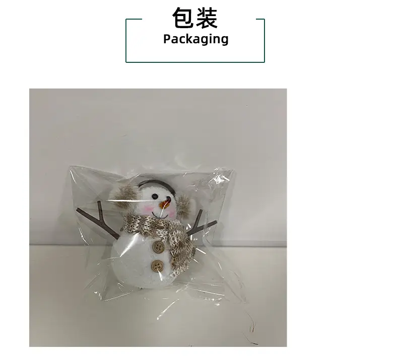 Glowing Snowman Doll for Kids Christmas Gift 30g — feature 16