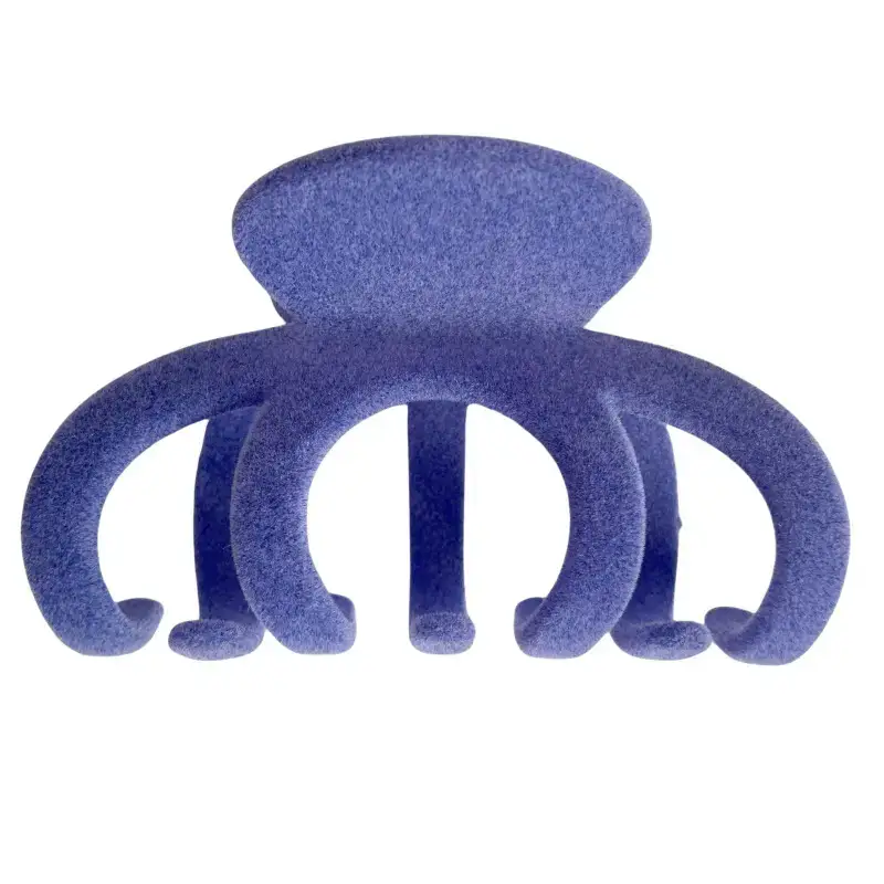 Elegant Flocking Hair Clips for Women's Back of Head - Image 9