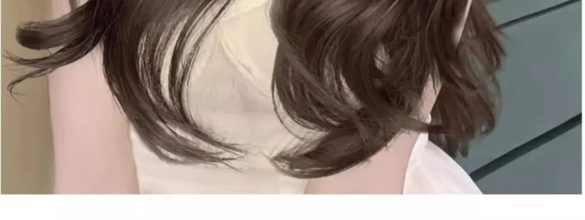 Cold Brown Wig Cap with Large Waves Baseball — feature 12
