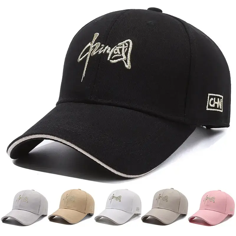 Men's Black Embroidered Baseball Cap with "A" Design - Image 7