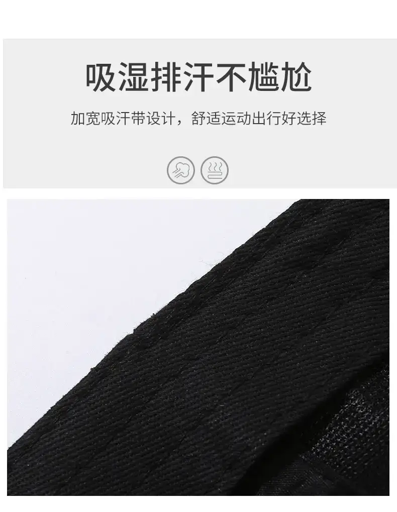 Men's Black Embroidered Baseball Cap with "A" Design — feature 2