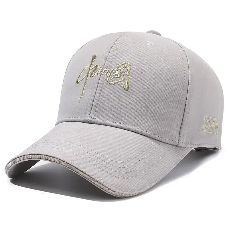 Men's Black Embroidered Baseball Cap with "A" Design - Image 6