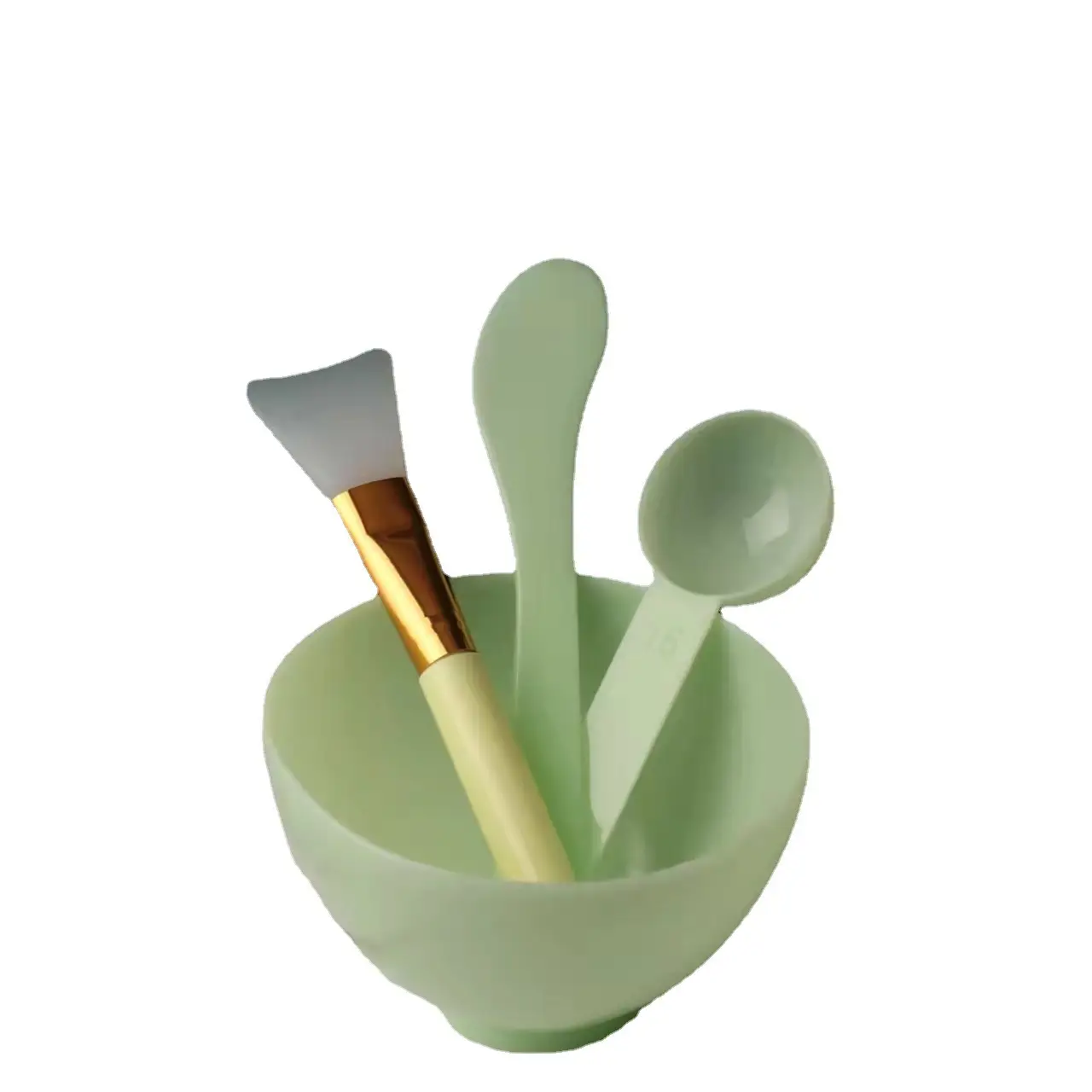 Pink Silicone Mask Bowl Set for Spa Beauty Tools - Image 10