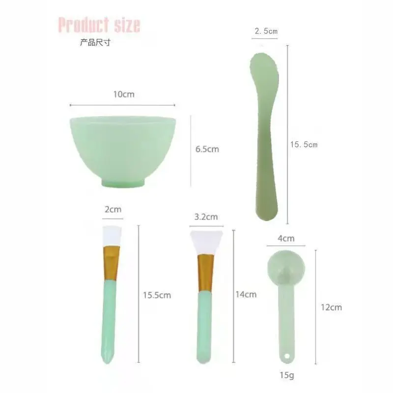 Pink Silicone Mask Bowl Set for Spa Beauty Tools — feature 15