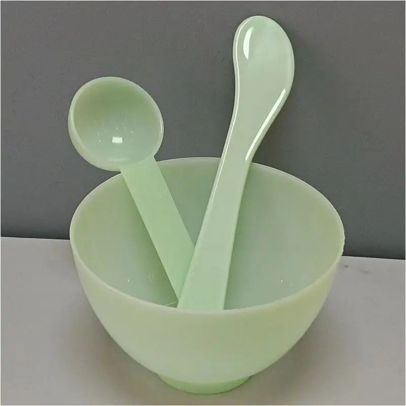 Pink Silicone Mask Bowl Set for Spa Beauty Tools - Image 4