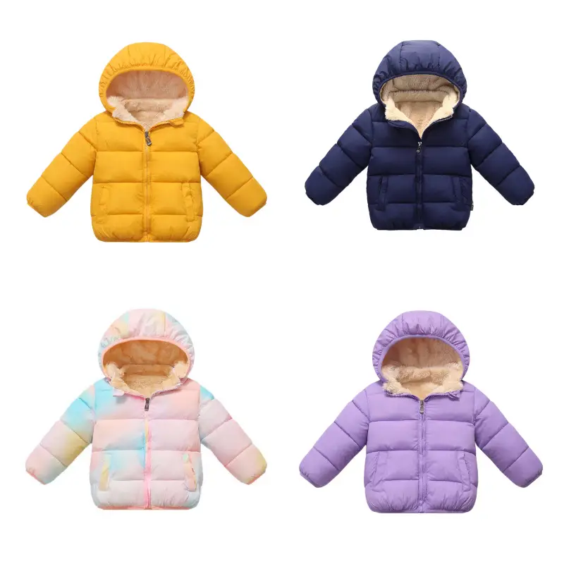 Children's down Jackets for Boys and Girls, Lamb Velvet Winter Jackets, Baby Winter Jackets, Kidsren's Baby Thickeneded Jackets - Image 9