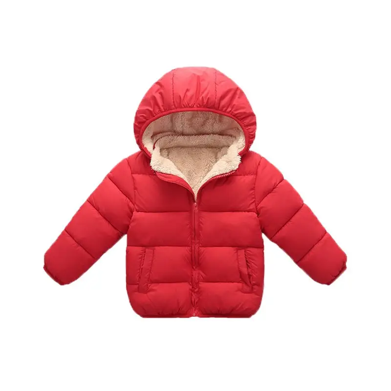 Children's down Jackets for Boys and Girls, Lamb Velvet Winter Jackets, Baby Winter Jackets, Kidsren's Baby Thickeneded Jackets - Image 5