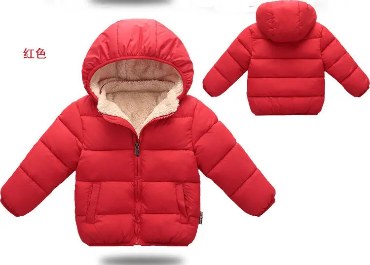 Children's down Jackets for Boys and Girls, Lamb Velvet Winter Jackets, Baby Winter Jackets, Kidsren's Baby Thickeneded Jackets — feature 10