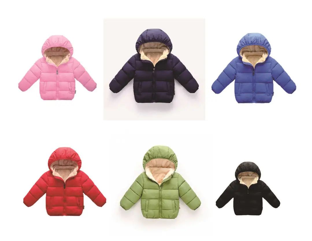 Children's down Jackets for Boys and Girls, Lamb Velvet Winter Jackets, Baby Winter Jackets, Kidsren's Baby Thickeneded Jackets — feature 5