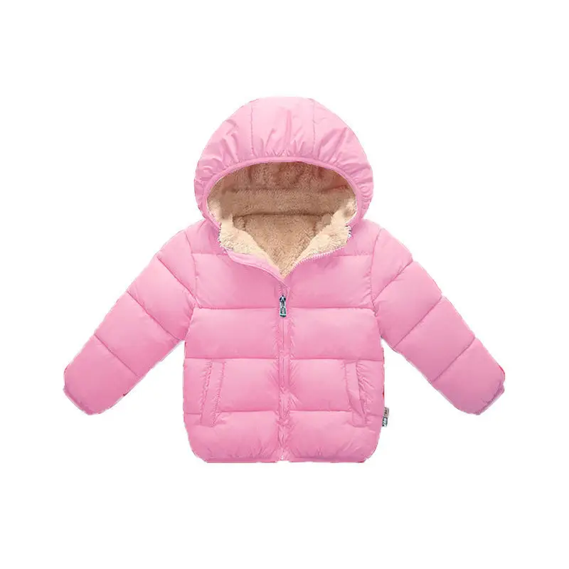 Children's down Jackets for Boys and Girls, Lamb Velvet Winter Jackets, Baby Winter Jackets, Kidsren's Baby Thickeneded Jackets - Image 4