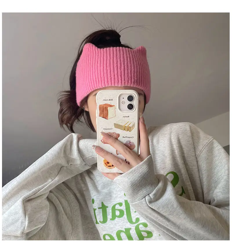 New Knitted Face Cover for Women Warm Korean Style — feature 1