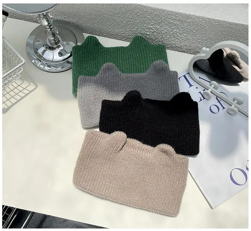 New Knitted Face Cover for Women Warm Korean Style — feature 10