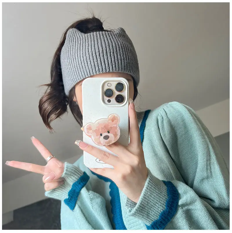 New Knitted Face Cover for Women Warm Korean Style — feature 4