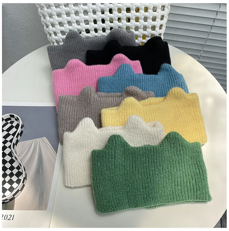 New Knitted Face Cover for Women Warm Korean Style — feature 6