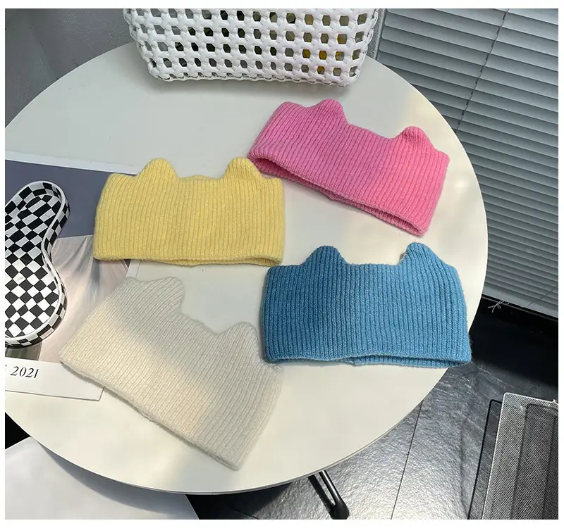 New Knitted Face Cover for Women Warm Korean Style — feature 9