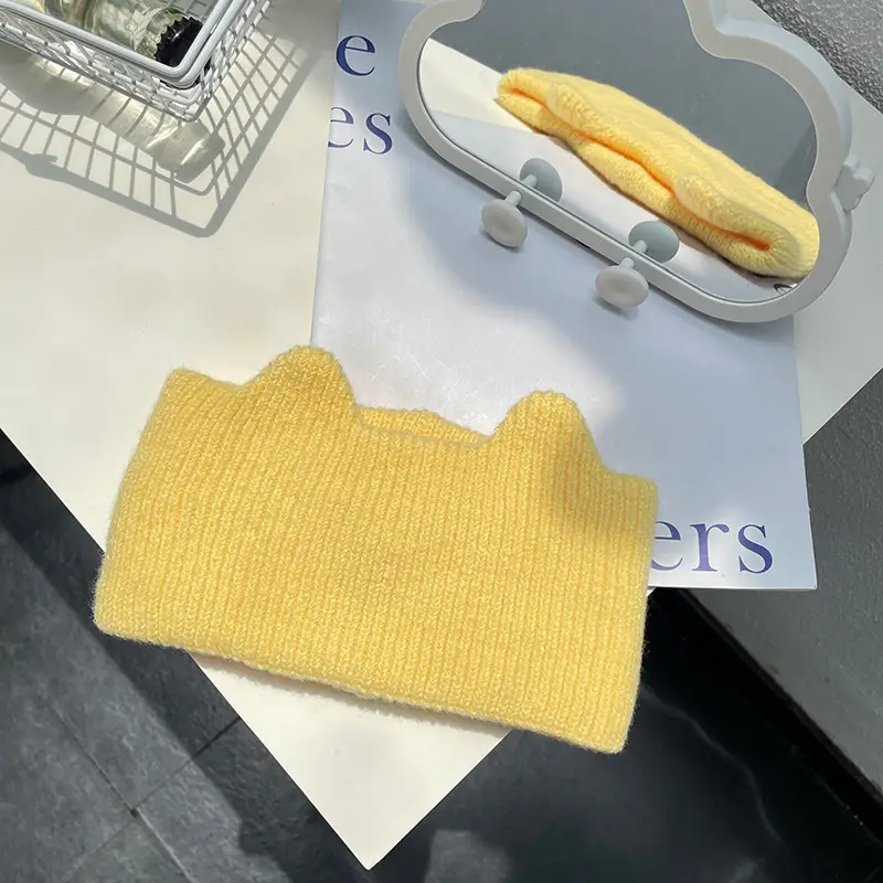 New Knitted Face Cover for Women Warm Korean Style - Image 3