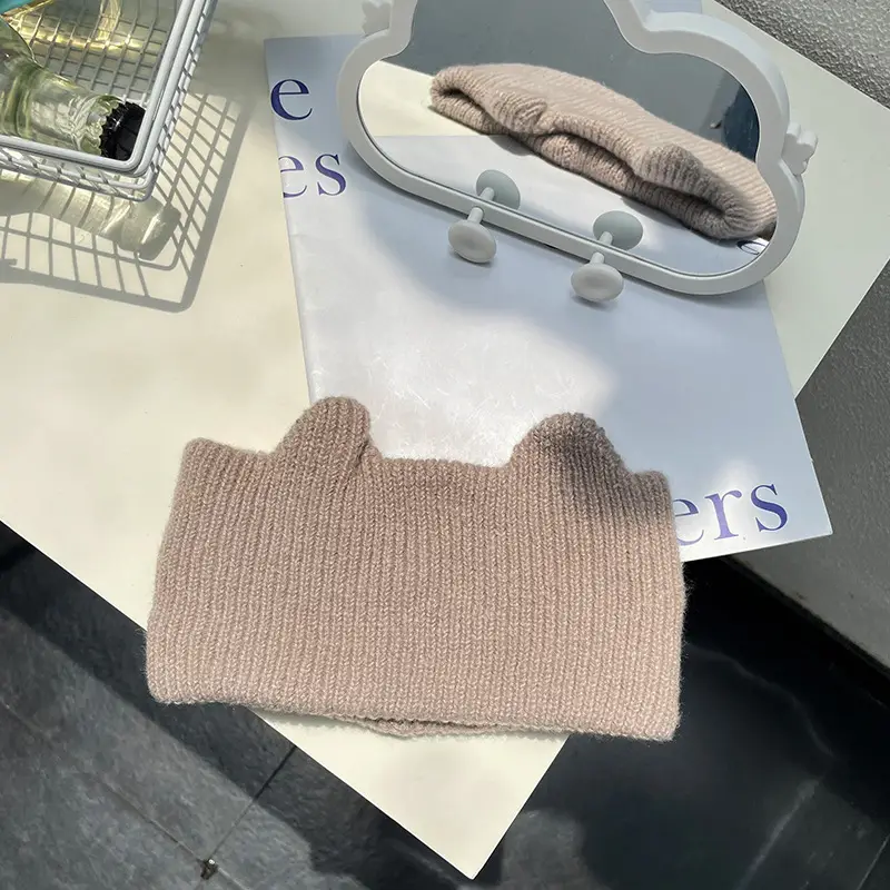 New Knitted Face Cover for Women Warm Korean Style - Image 6