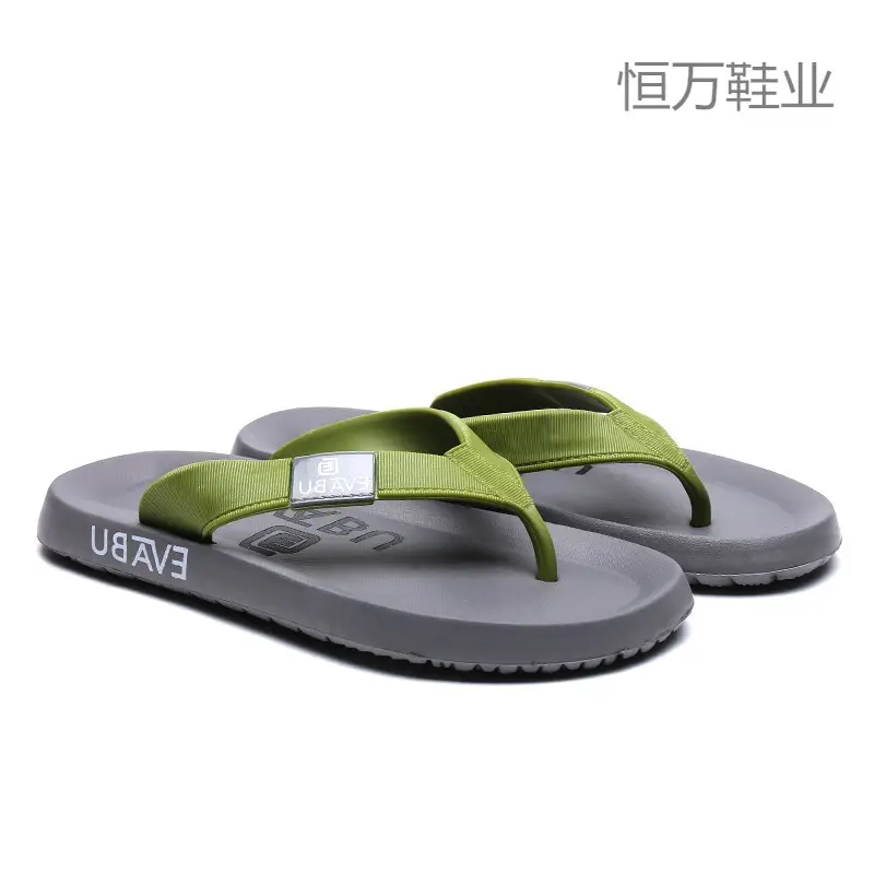Fujian Major manufacturers summer new flip flops wholesale men's non-slip soft bottom beach shoes flip-flops trendy men's - Image 7