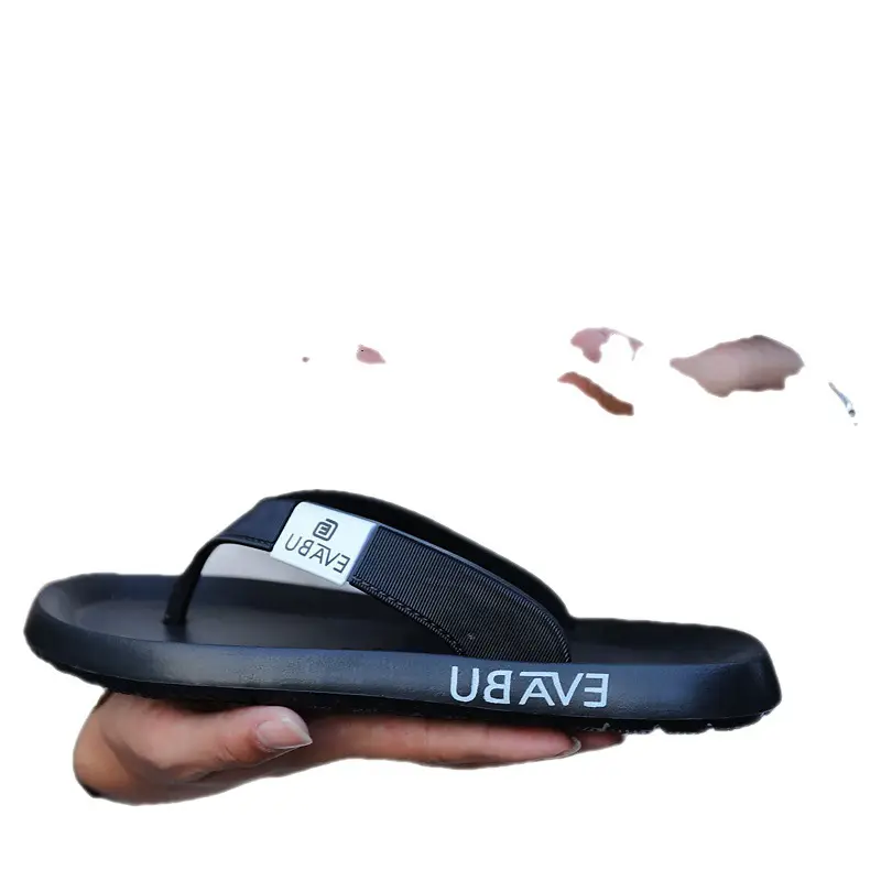 Fujian Major manufacturers summer new flip flops wholesale men's non-slip soft bottom beach shoes flip-flops trendy men's - Image 8