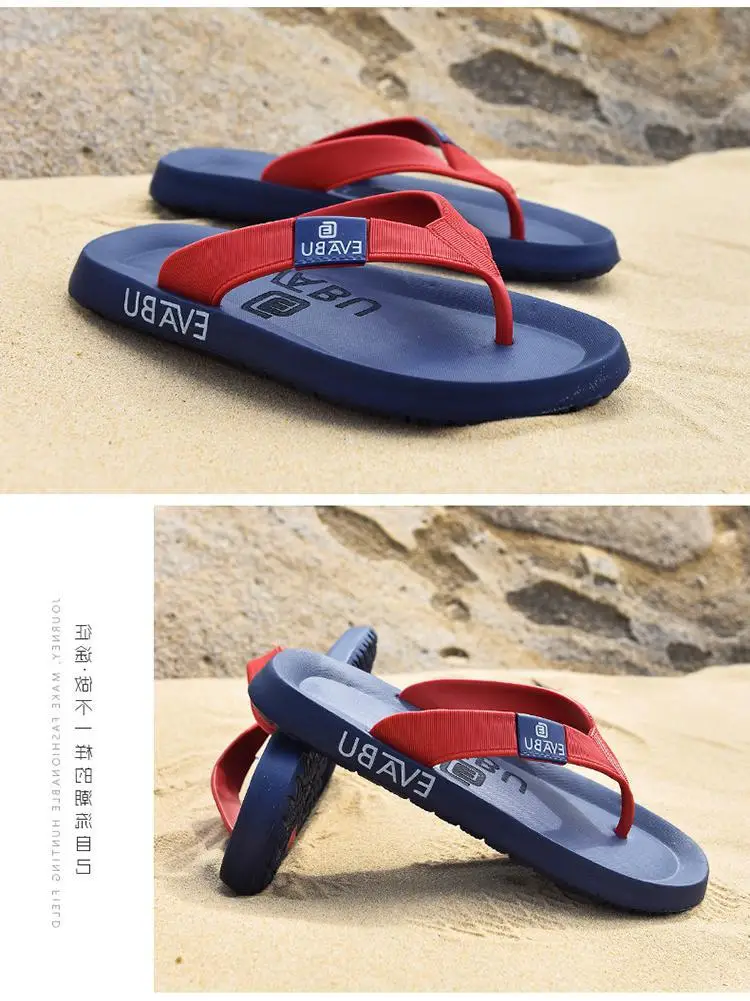 Fujian Major manufacturers summer new flip flops wholesale men's non-slip soft bottom beach shoes flip-flops trendy men's — feature 10