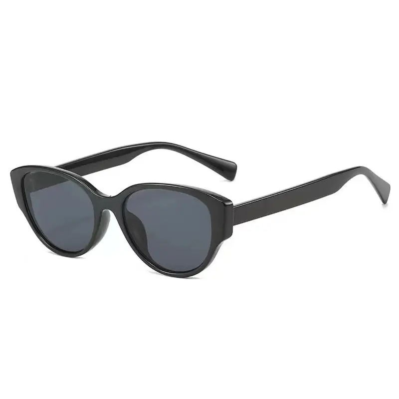Women's Cream Cat Eye Sunglasses UV Protection - Image 11