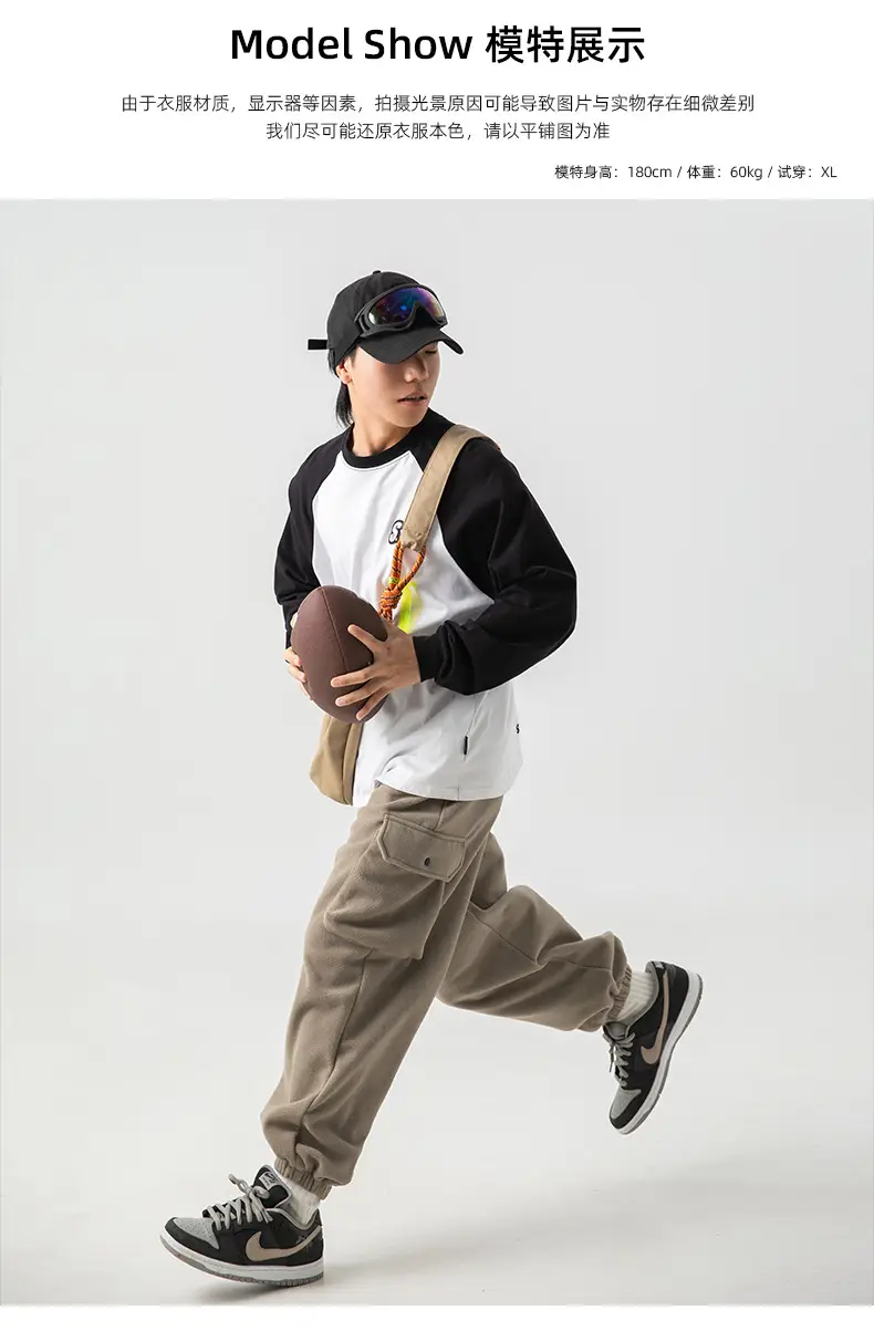 Japanese Fleece Sweatpants Large Pocket 2024 Winter — feature 10