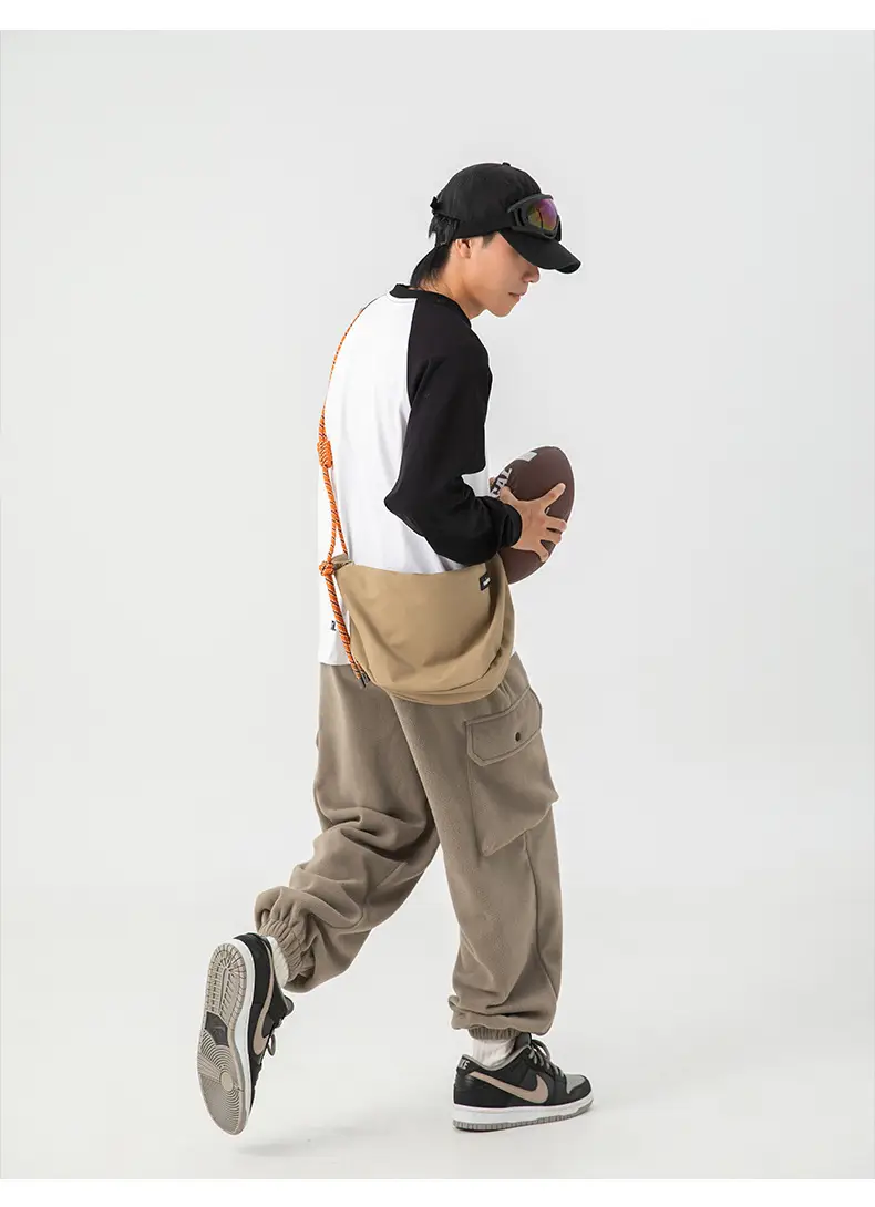 Japanese Fleece Sweatpants Large Pocket 2024 Winter — feature 11