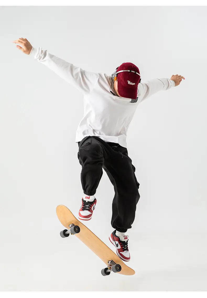 Japanese Fleece Sweatpants Large Pocket 2024 Winter — feature 18