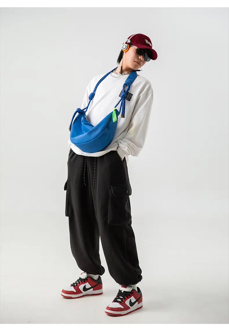 Japanese Fleece Sweatpants Large Pocket 2024 Winter — feature 19