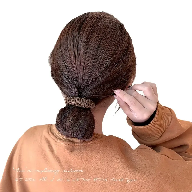 High Elastic Thick Hair Ring for Ponytail Ties - Image 8