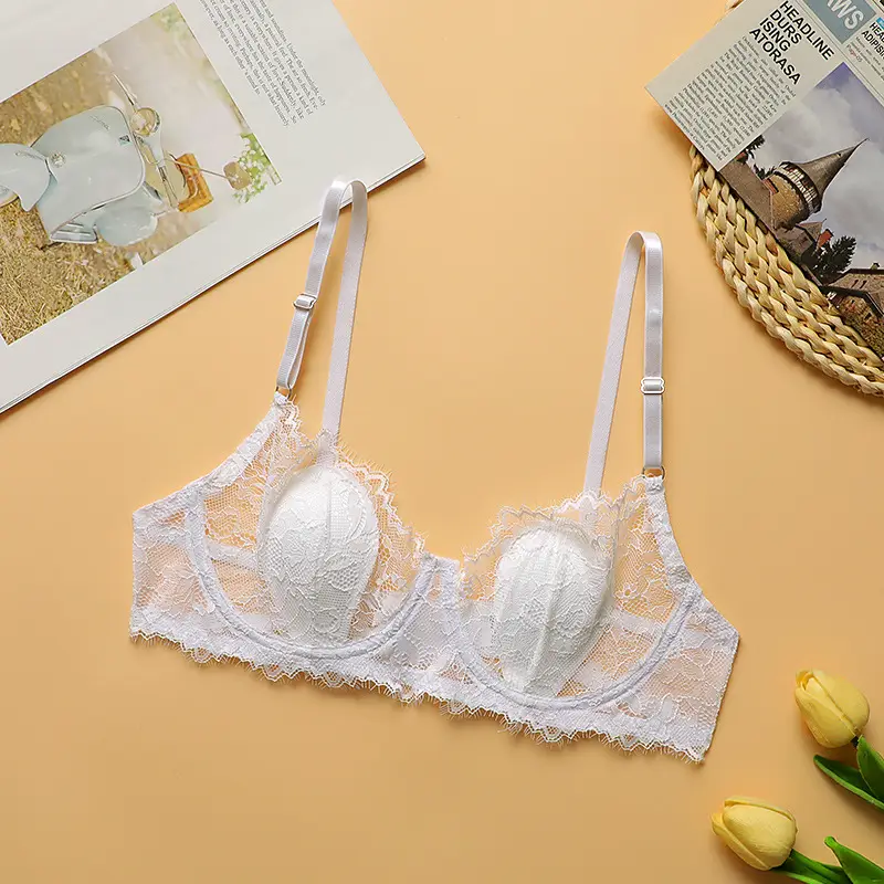White Lace Underwear with Rabbit Ear Design — feature 9