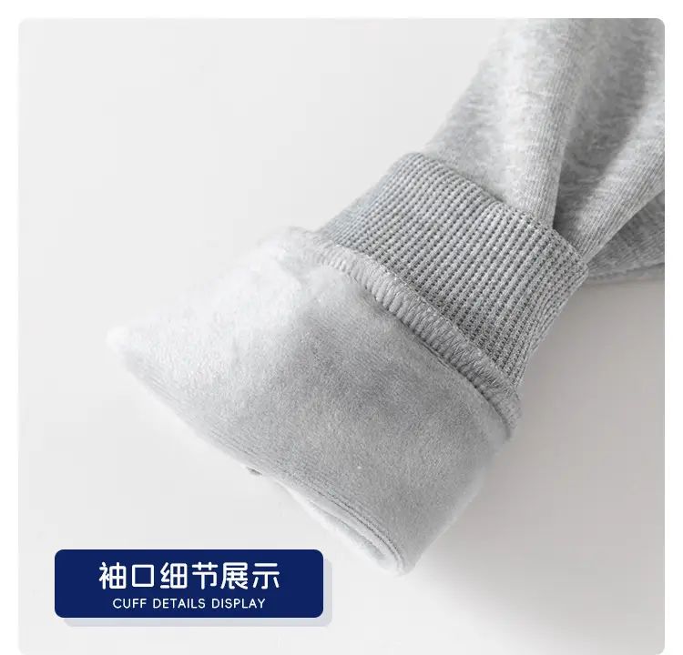 Children's Hooded Sweatshirt 2026 Autumn New Style Boys' Fleece Top Baby Zip-Up Jacket Sweatshirt Wholesale — feature 12