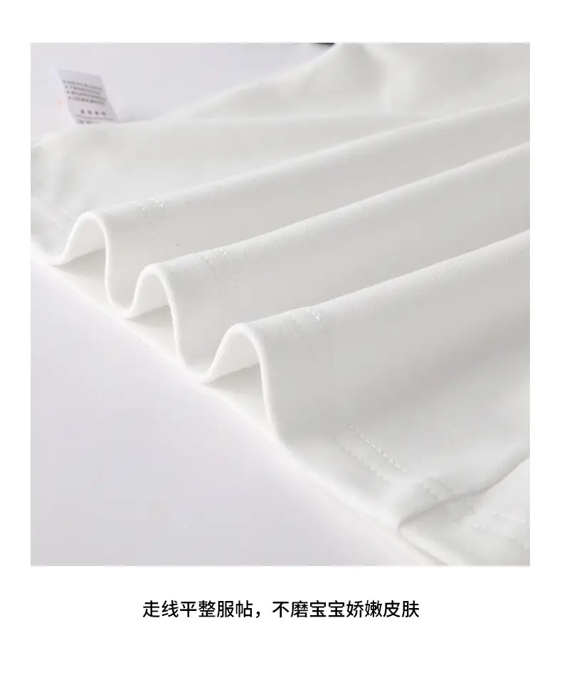 Autumn New Boys Velvet Polo Shirt White Long Sleeve — feature 11