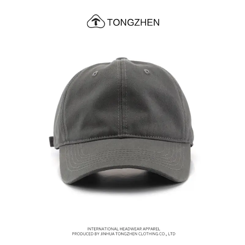 Men's Light Gray Big Head Baseball Cap — feature 6