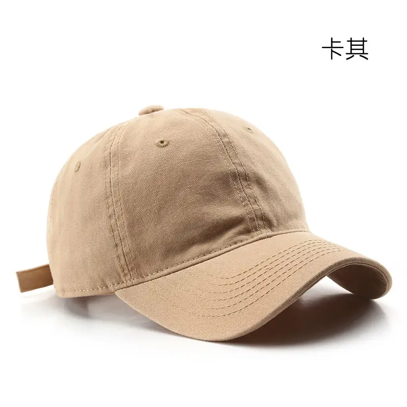 Men's Light Gray Big Head Baseball Cap - Image 10