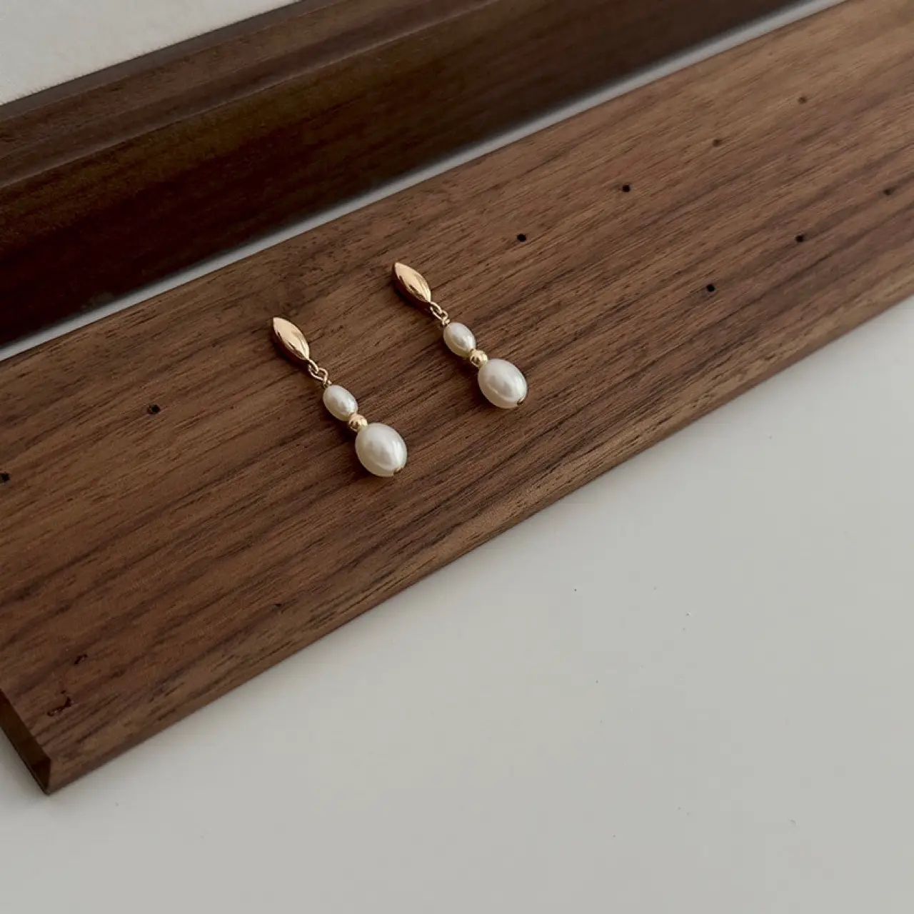 Natural Freshwater Pearl Earrings for Women - Image 2